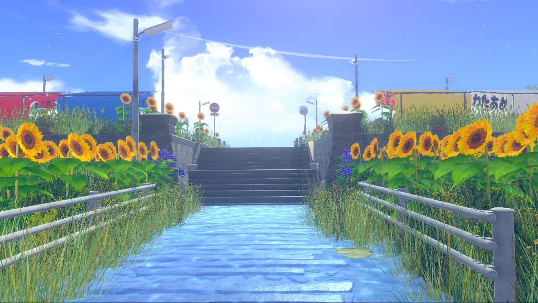 预备场取景地图:夏空の休息地 -Summer Bluesky Rest-